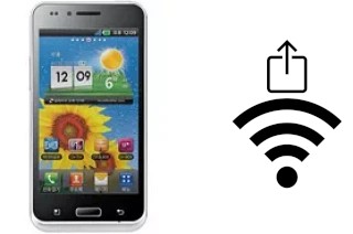 Como gerar um código QR com a senha Wifi em um LG Optimus Big LU6800