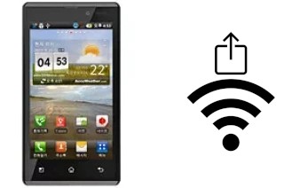 Como gerar um código QR com a senha Wifi em um LG Optimus EX SU880