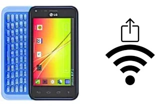 Como gerar um código QR com a senha Wifi em um LG Optimus F3Q