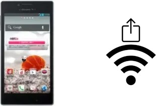 Como gerar um código QR com a senha Wifi em um LG Optimus G