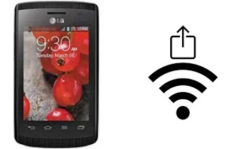 Como gerar um código QR com a senha Wifi em um LG Optimus L1 II E410