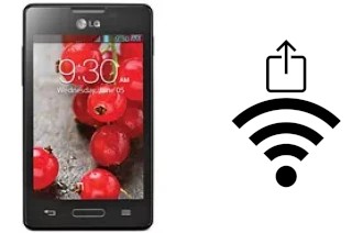 Como gerar um código QR com a senha Wifi em um LG Optimus L4 II E440