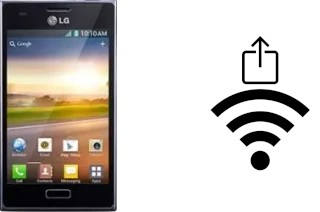 Como gerar um código QR com a senha Wifi em um LG Optimus L5