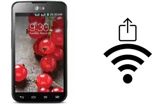 Como gerar um código QR com a senha Wifi em um LG Optimus L7 II Dual P715