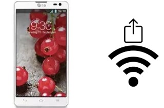 Como gerar um código QR com a senha Wifi em um LG Optimus L9 II