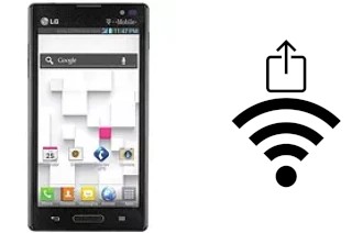 Como gerar um código QR com a senha Wifi em um LG Optimus L9 P769