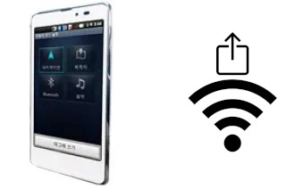 Como gerar um código QR com a senha Wifi em um LG Optimus LTE Tag