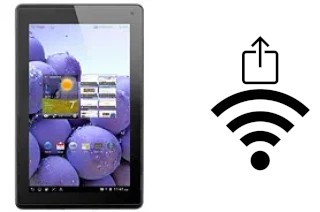 Como gerar um código QR com a senha Wifi em um LG Optimus Pad LTE