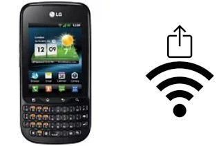 Como gerar um código QR com a senha Wifi em um LG Optimus Pro C660