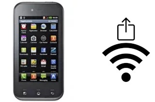 Como gerar um código QR com a senha Wifi em um LG Optimus Sol E730