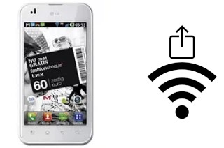 Como gerar um código QR com a senha Wifi em um LG Optimus Black (White version)