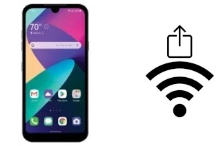 Como gerar um código QR com a senha Wifi em um LG Phoenix 5