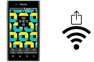 Como gerar um código QR com a senha Wifi em um LG Prada 3.0