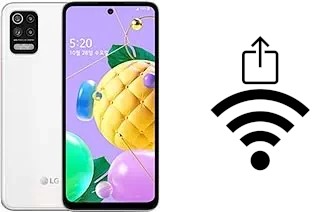 Como gerar um código QR com a senha Wifi em um LG Q52