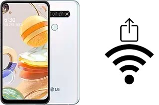 Como gerar um código QR com a senha Wifi em um LG Q61