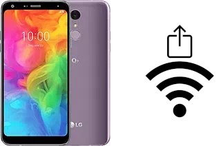 Como gerar um código QR com a senha Wifi em um LG Q7