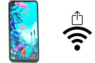 Como gerar um código QR com a senha Wifi em um LG Q70