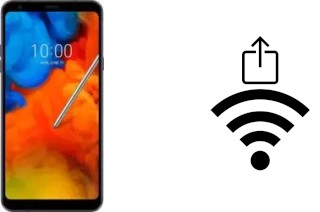 Como gerar um código QR com a senha Wifi em um LG Q8 (2018)