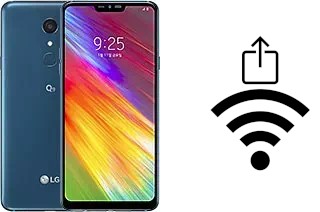 Como gerar um código QR com a senha Wifi em um LG Q9