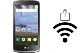 Como gerar um código QR com a senha Wifi em um LG Rebel 4