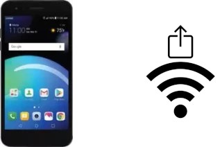 Como gerar um código QR com a senha Wifi em um LG Risio 3