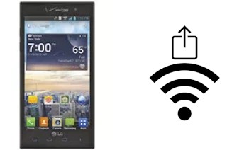 Como gerar um código QR com a senha Wifi em um LG Spectrum II 4G VS930