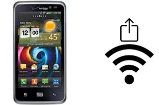 Como gerar um código QR com a senha Wifi em um LG Spectrum VS920