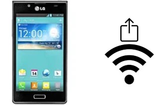 Como gerar um código QR com a senha Wifi em um LG Splendor US730