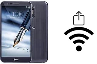 Como gerar um código QR com a senha Wifi em um LG Stylo 3 Plus