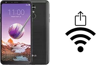 Como gerar um código QR com a senha Wifi em um LG Q Stylo 4