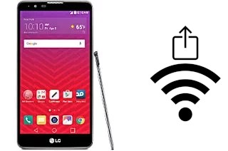 Como gerar um código QR com a senha Wifi em um LG Stylo 2