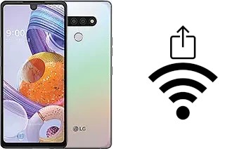 Como gerar um código QR com a senha Wifi em um LG K71