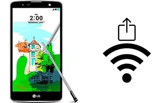 Como gerar um código QR com a senha Wifi em um LG Stylus 2 Plus