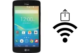 Como gerar um código QR com a senha Wifi em um LG Transpyre