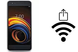 Como gerar um código QR com a senha Wifi em um LG Tribute Empire