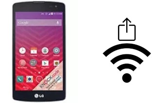 Como gerar um código QR com a senha Wifi em um LG Tribute