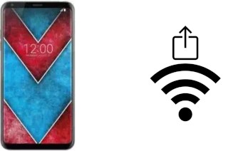 Como gerar um código QR com a senha Wifi em um LG V30+