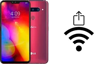 Como gerar um código QR com a senha Wifi em um LG V40 ThinQ