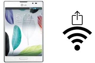 Como gerar um código QR com a senha Wifi em um LG Optimus Vu II