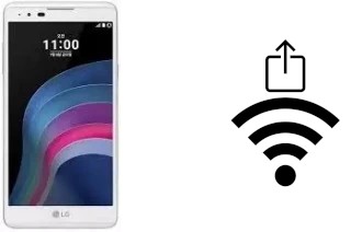 Como gerar um código QR com a senha Wifi em um LG X Fast