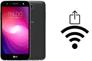 Como gerar um código QR com a senha Wifi em um LG X power2