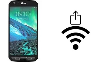 Como gerar um código QR com a senha Wifi em um LG X venture