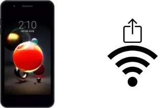 Como gerar um código QR com a senha Wifi em um LG X2 (2018)