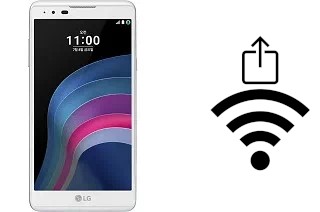 Como gerar um código QR com a senha Wifi em um LG X5