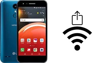 Como gerar um código QR com a senha Wifi em um LG Zone 4