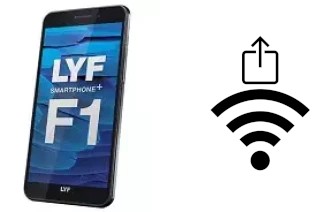 Como gerar um código QR com a senha Wifi em um Lyf F1