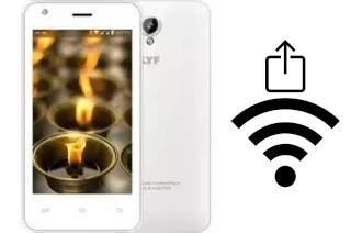 Como gerar um código QR com a senha Wifi em um Lyf Flame 2