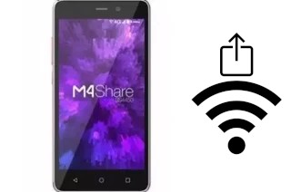 Como gerar um código QR com a senha Wifi em um M4Tel M4 SS4450