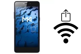 Como gerar um código QR com a senha Wifi em um M4Tel M4 SS4453-R