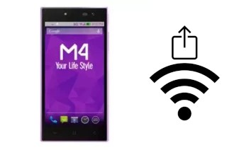 Como gerar um código QR com a senha Wifi em um M4Tel SS4350